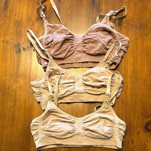 Set of 3 SKIMS nursing bras S/M